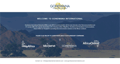 Desktop Screenshot of gondwanainternational.com